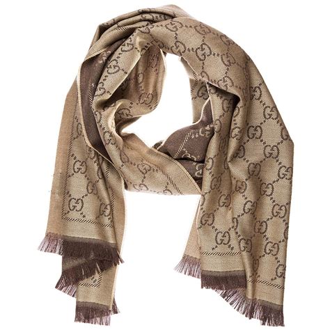 gucci scarf wool|Gucci wool scarf unisex.